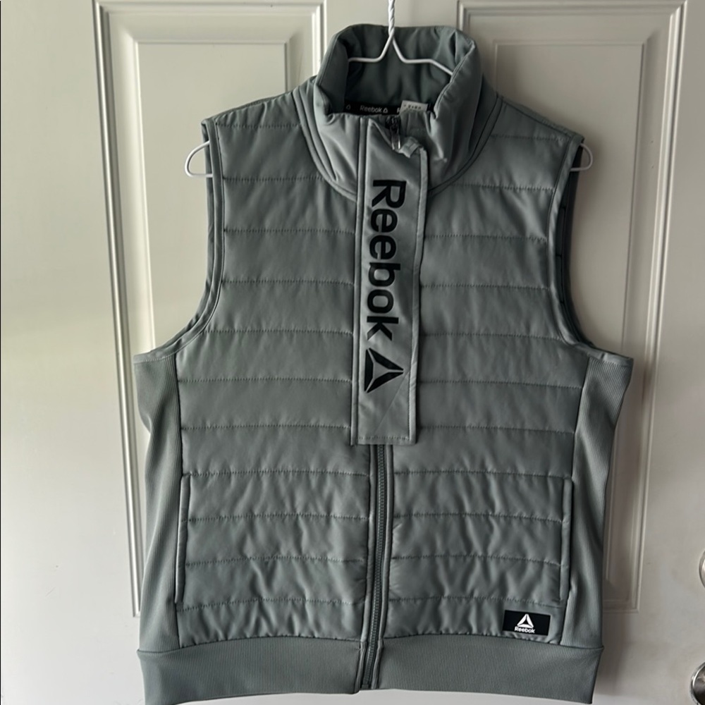 Reebok Charcoal Quilted Vest
